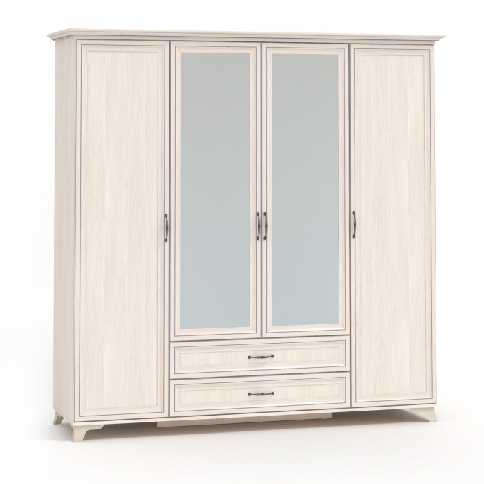 Для одежды, Шкаф четырехдверный Ариэль ШК-4