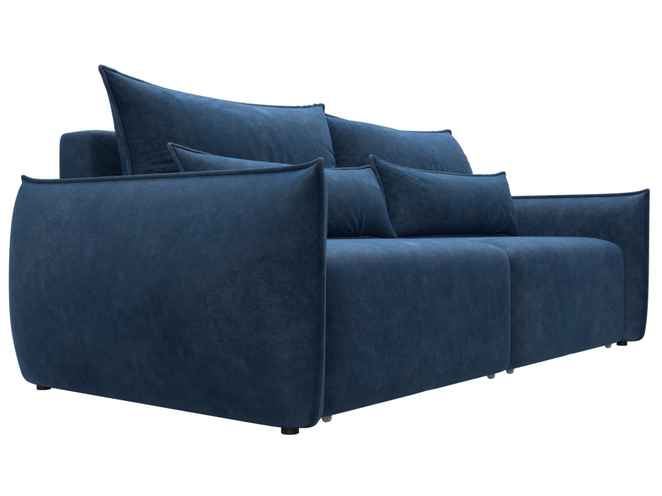 Диваны еврокнижки, Диван прямой Лига-051 НПБ, велюр BRUT