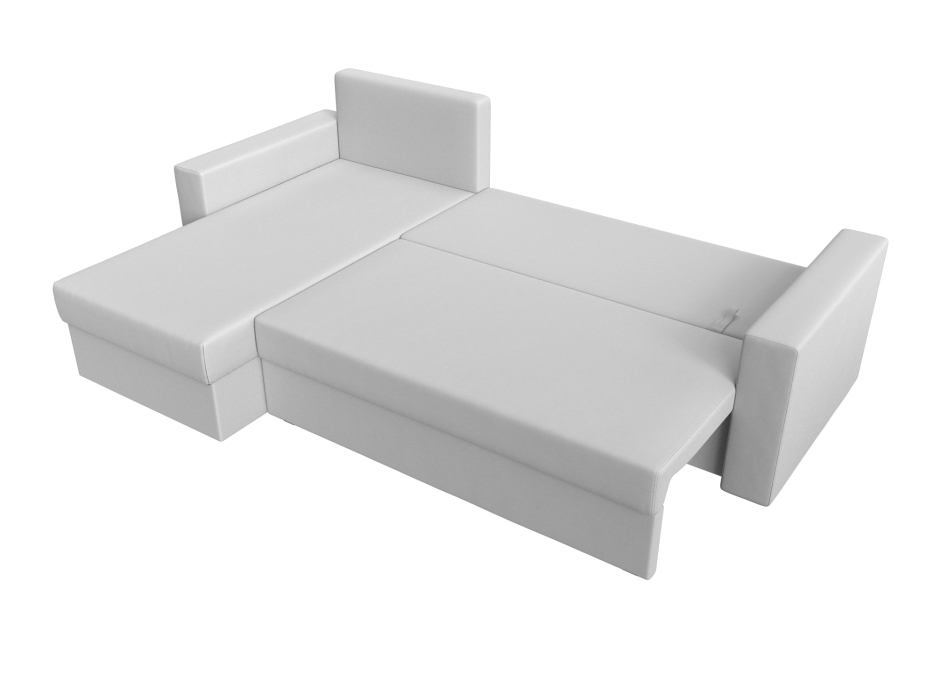 Диваны угловые в гостиную, Угловой диван Траумберг Лайт левый угол, экокожа