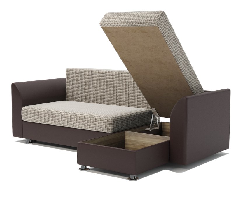 Диваны угловые в гостиную, Угловой диван Ария Скала правый, Корфу