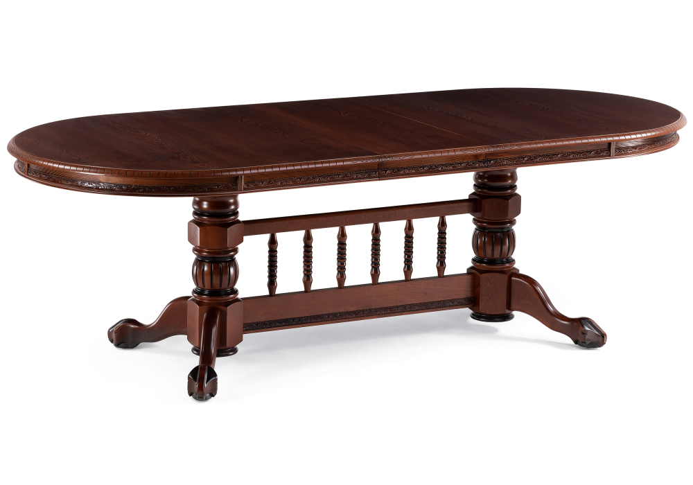 Обеденные столы, Стол деревянный Кантри  (коричневая патина)