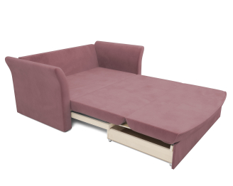 Диван прямой выкатной Малютка №2 (Велюр)