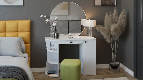 Стол туалетный Соло Тип 1, белый