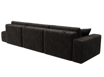 Диван прямой Лига-036 НПБ Модерн Лонг подлокотник слева, велюр BRUT