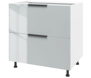 Тумба напольная с 2-мя ящиками Тандембокс 80 х 82