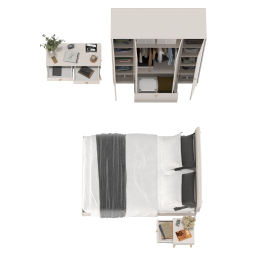 Спальня Афина Сп-33 спальное место 1400х2000 мм.