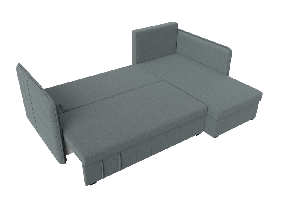 Диваны угловые в гостиную, Диван угловой Слим универсальный угол, рогожка Амур