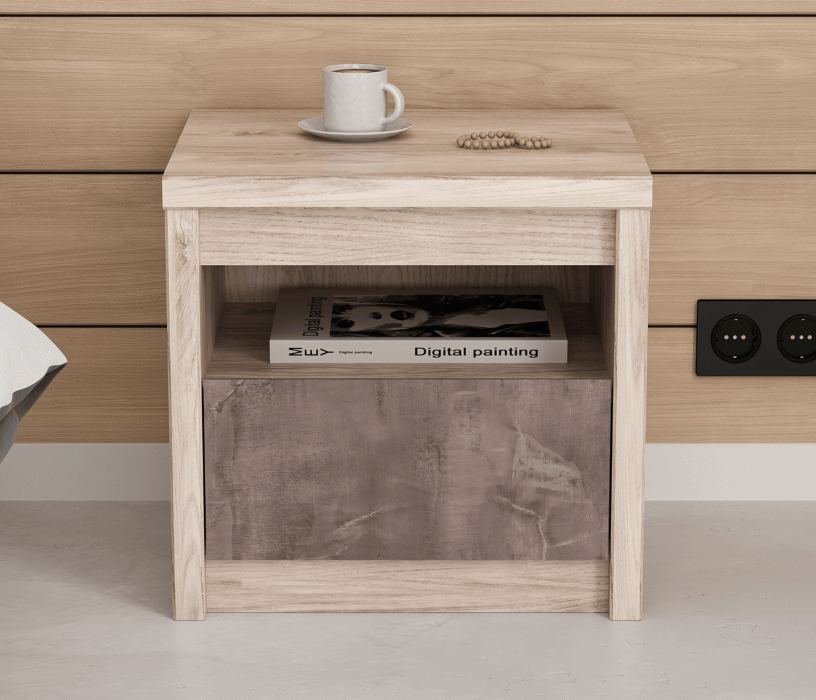 Прикроватные тумбы, Тумба прикроватная 1S, JAZZ