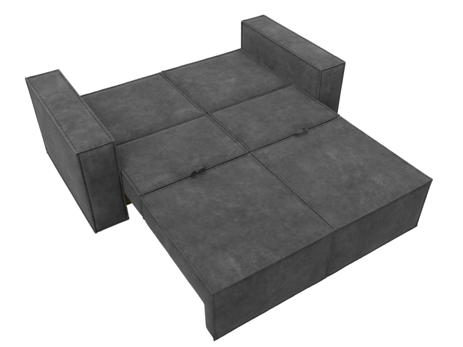 Диваны кровати со спальным местом, Диван прямой Куба мини, велюр BRUT