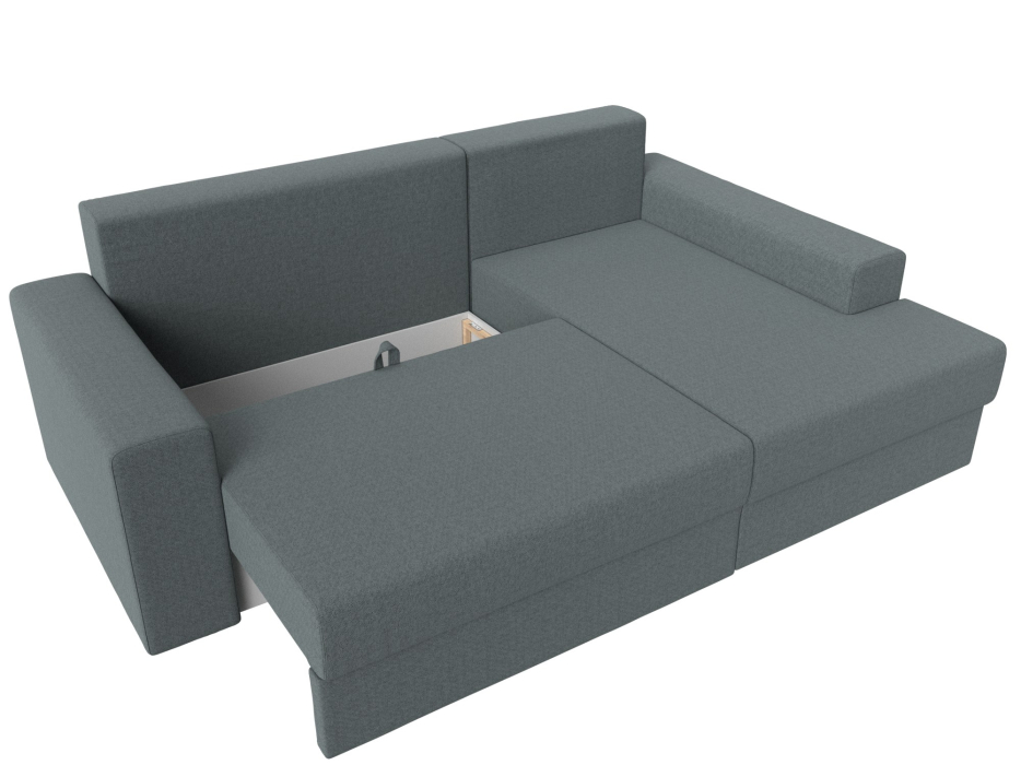 Диваны угловые в гостиную, Угловой диван Майами правый угол, рогожка