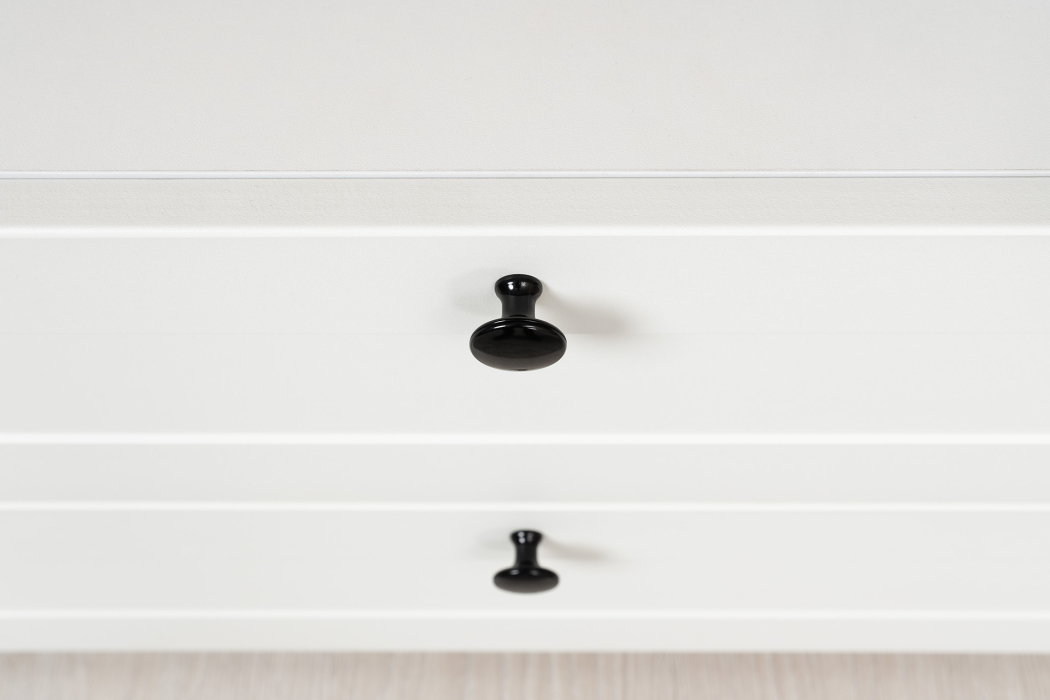 Спальные гарнитуры, Кровать 1600 с ортопедическим основанием с тумбой для ТВ и шкафом с полками Остин 16.307