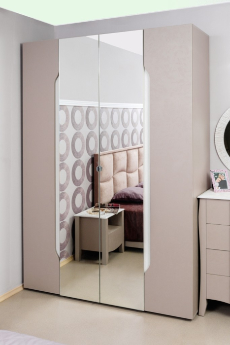 Шкафы распашные, Шкаф для одежды и белья Brownie 777