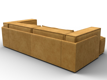 Диван угловой Лига-061 угол левый, велюр BRUT