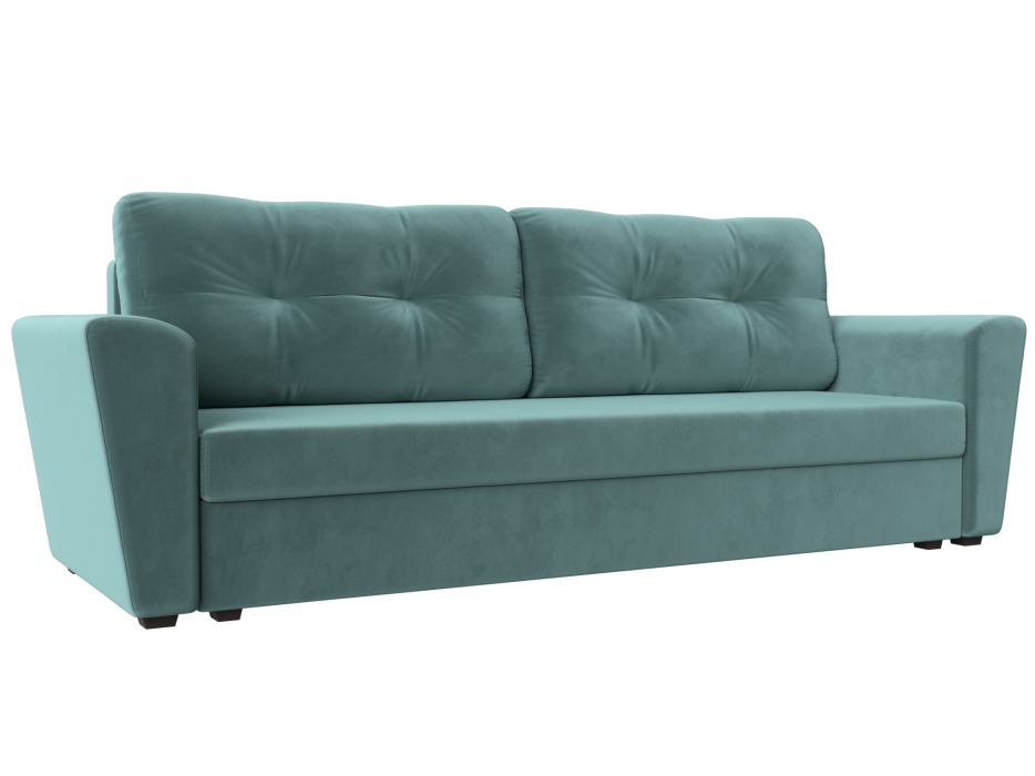 Диваны еврокнижки, Прямой диван Амстердам Лайт, велюр