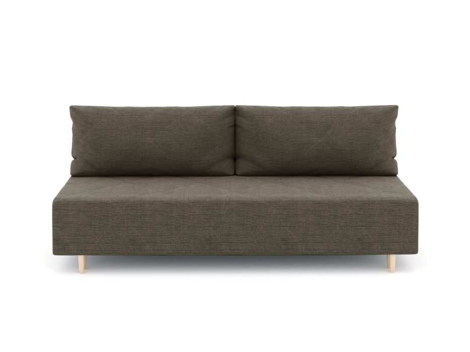 Диваны еврокнижки, Диван-кровать Милли без подлокотников, рогожка Люкс