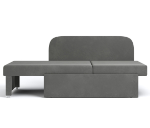 Кушетка Кларис, велюр