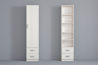 Пенал створка/ящики Колибри