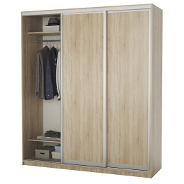 Шкаф-купе 3-х дв. Премиум со штангой 190х60х220