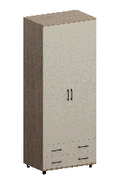Модульная система Грейс Шкаф ШК-5005  Ясень Асахи