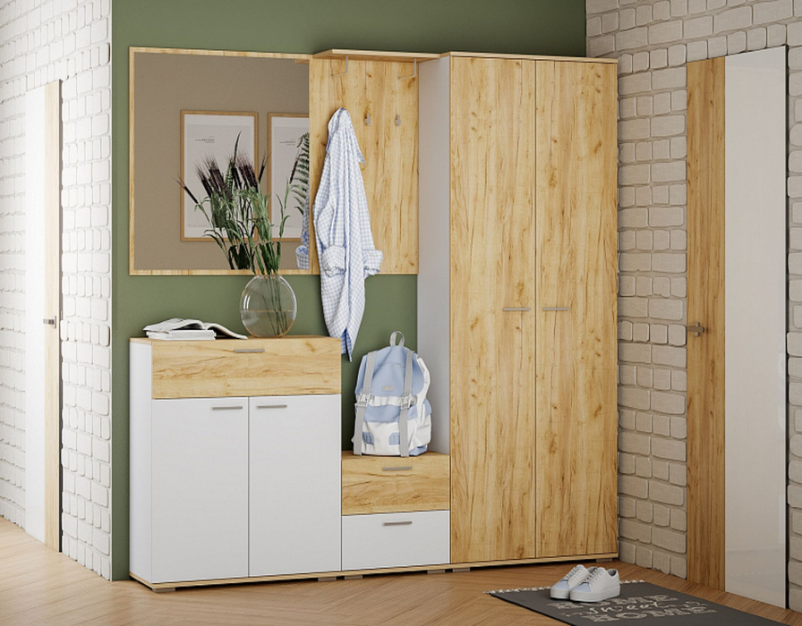 Шкафы в прихожую, Санти НМ 040.42 Шкаф для одежды