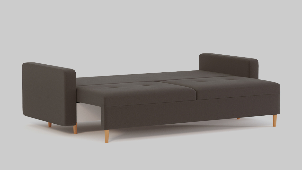 Диваны еврокнижки, Диван-кровать Белфаст еврокнижка-пантограф, велюр