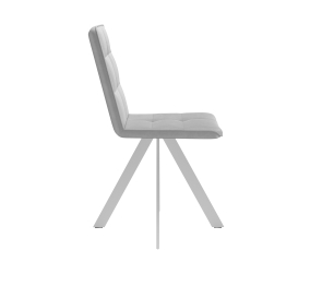 Стул DikLine 230 поворотный (опоры белые)