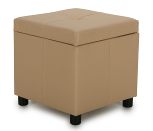 Пуф Квин 410*410, искусственная кожа