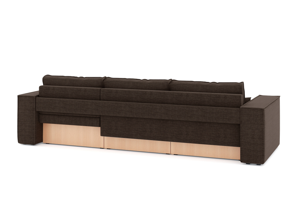 Диваны угловые в гостиную, Диван-кровать угловой Фостер Лофт, еврокнижка рогожка