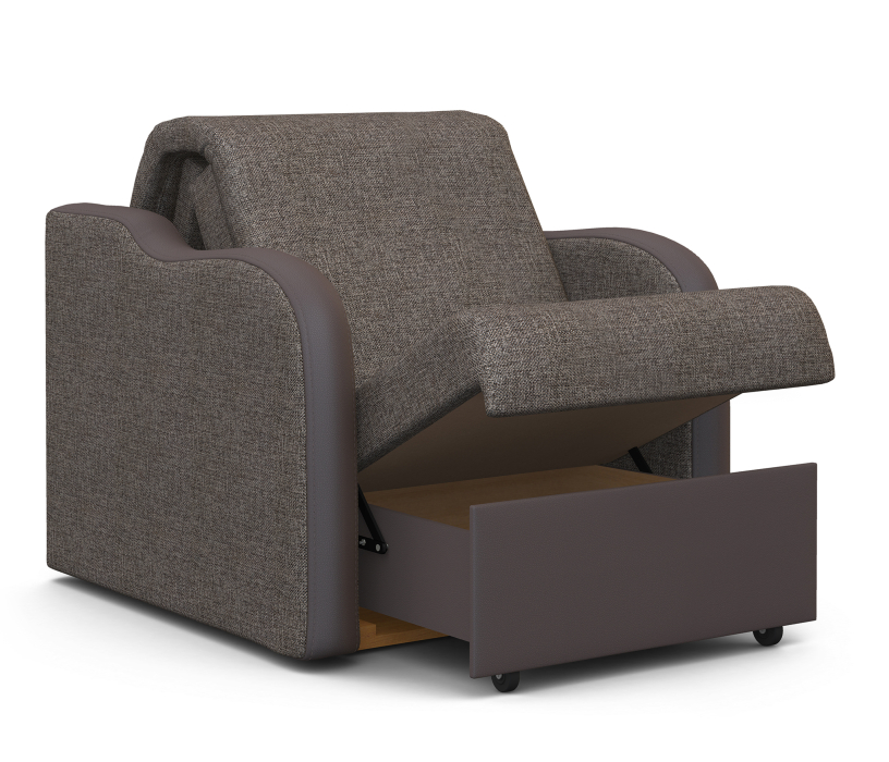 Кресла-кровати, Кресло-кровать Коломбо 60 экокожа/рогожка