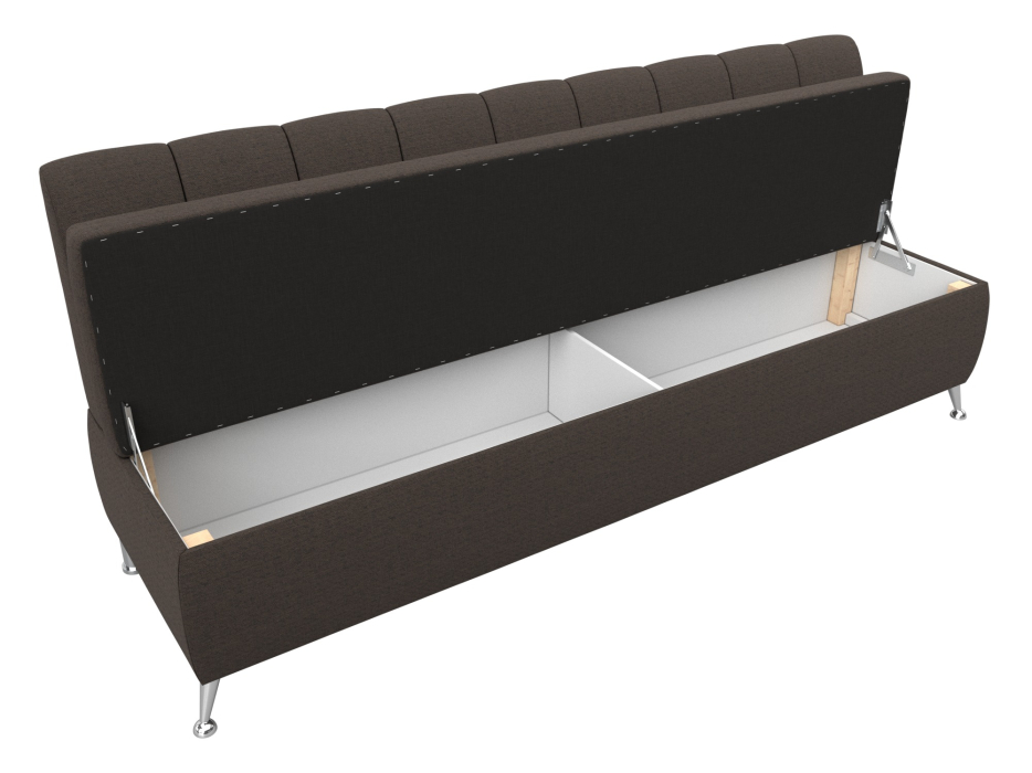 Диваны прямые кухонные, Диван кухонный прямой Кантри, рогожка Амур