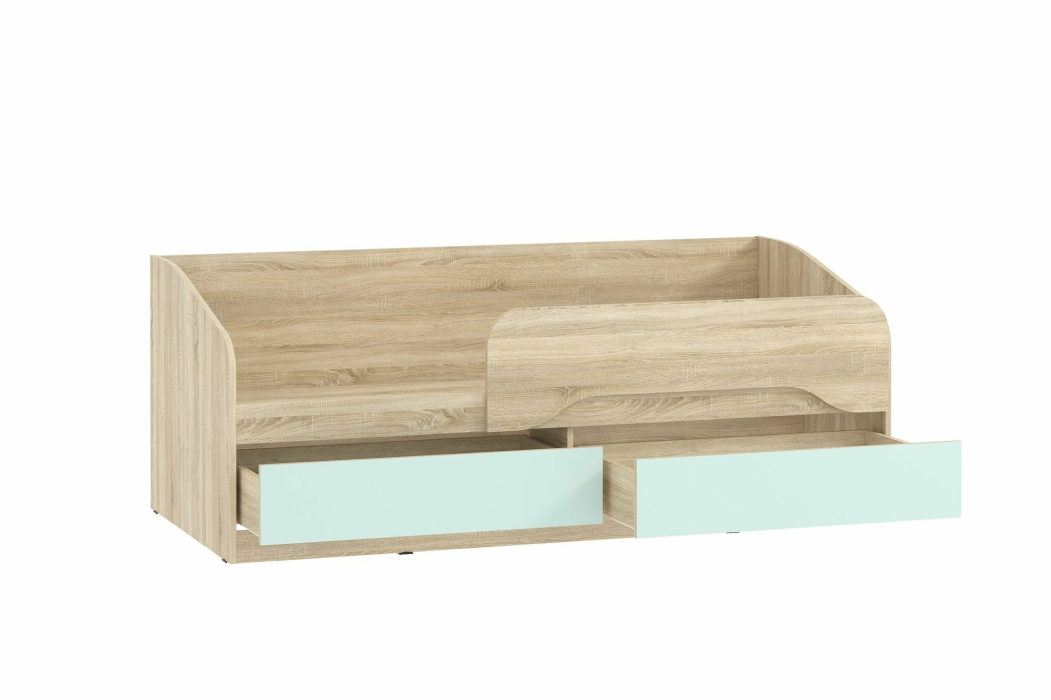 Кровати одноярусные, Акварель НМ 041.54-01 Кровать