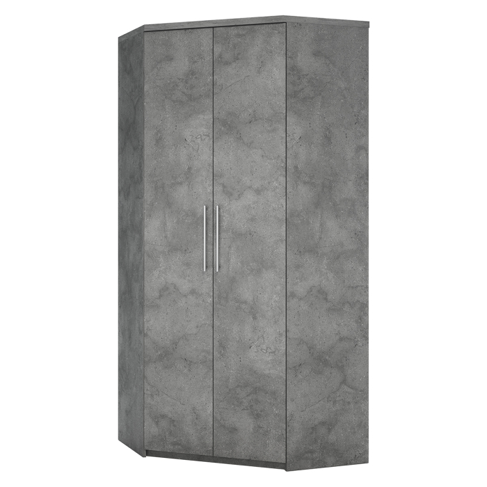 Для одежды, Шкаф угловой двухдверный Мелодия МУ-22 115х100