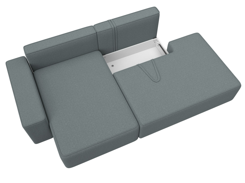 Диваны угловые в гостиную, Диван угловой Лига-079 угол левый, рогожка Амур