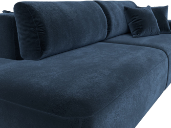 Диван прямой Лига-036 НПБ Модерн подлокотник справа, велюр TOWER