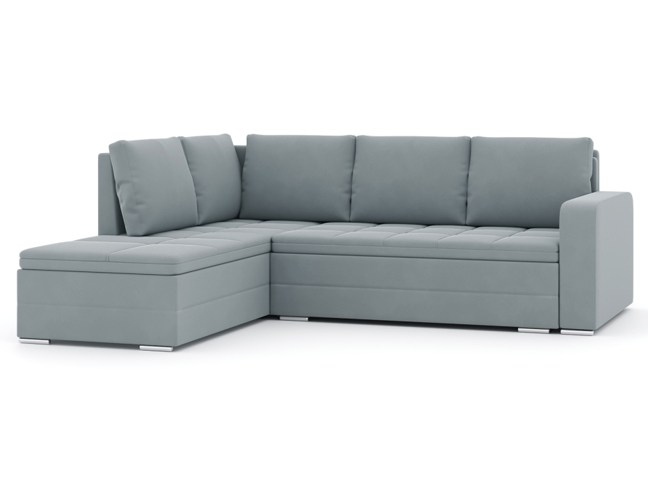 Диваны угловые в гостиную, Диван-кровать угловой еврокнижка Бромен, рогожка