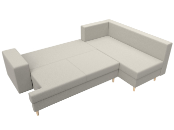 Диван угловой Сильвана правый угол, рогожка Амур