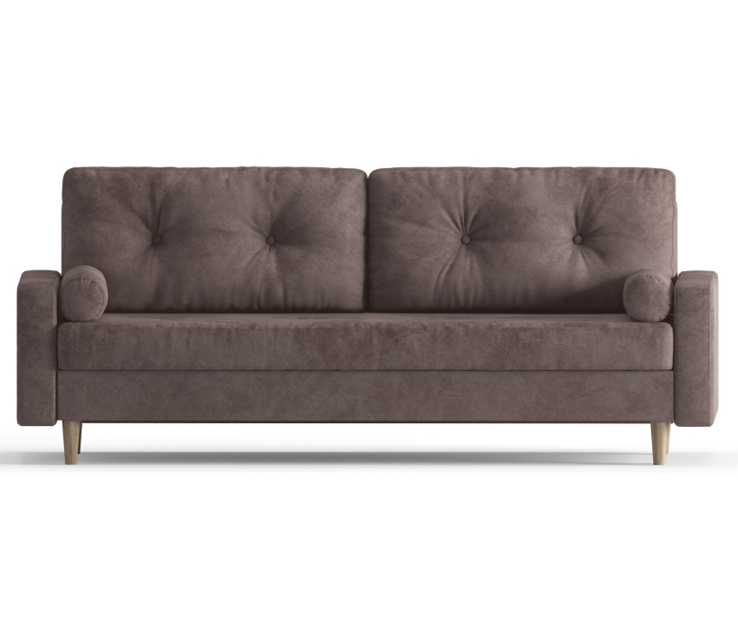 Диваны с ящиком для белья, Диван-кровать Belfast, независимый пружинный блок, велюр