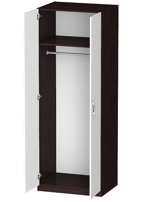 Для одежды, Распашной шкаф Лайф для одежды 80*60*215 Венге