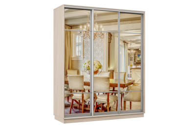 Шкаф-купе Премьер Лайт 36 (11;11;11) трехдверный