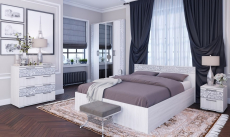 Спальные гарнитуры, Модульная спальня Лагуна, композиция 2