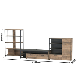 Стенка для гостиной Трувор модель № 44