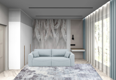 Диван-кровать еврокнижка Рафаэль НПБ, велюр