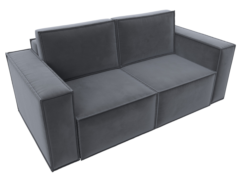 Диваны кровати со спальным местом, Диван прямой Куба мини, велюр