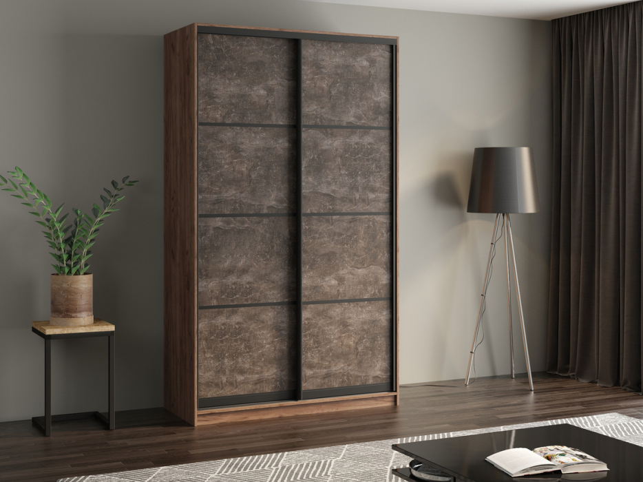 Шкафы-купе, Шкаф купе 2-х дверный  АЙСБЕРГ ЛОФТ 150 