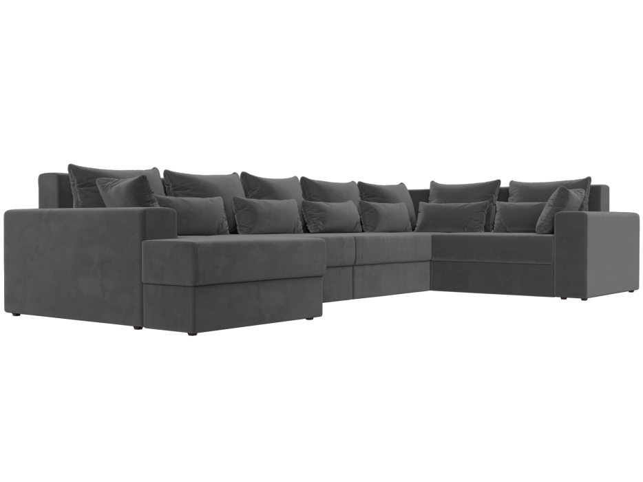 Офисные диваны, П-образный диван Майами левый угол, Велюр