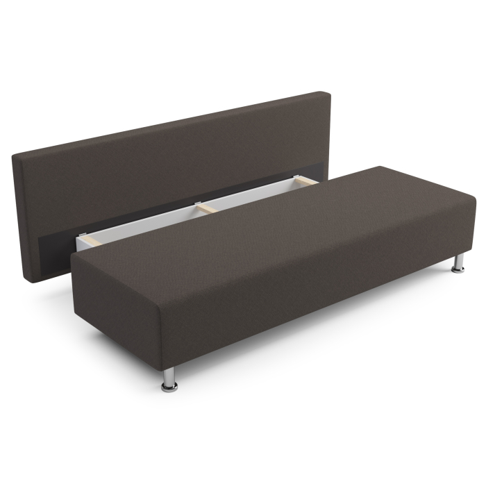 Диваны кровати со спальным местом, Диван Марло, рогожка, Ткань Рико