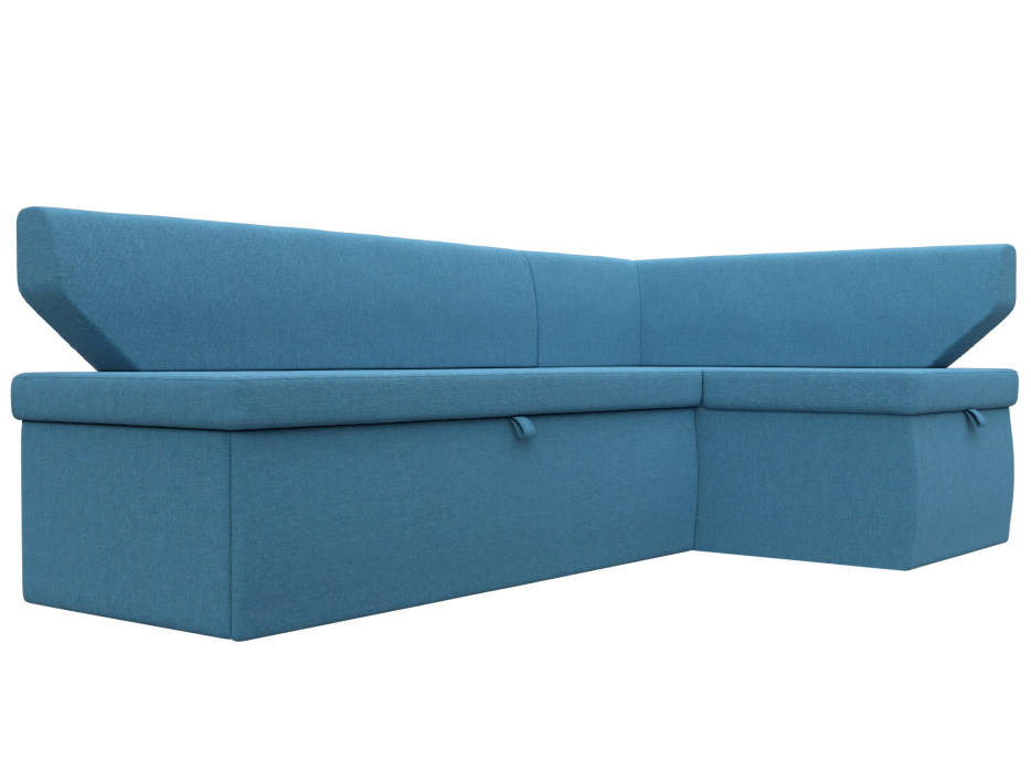 Кухонные уголки, Диван кухонный угловой Омура правый угол, рогожка Амур 