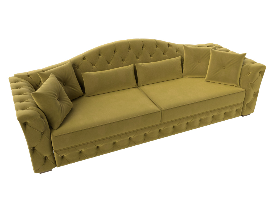 Диваны кровати со спальным местом, Прямой диван Артис, микровельвет