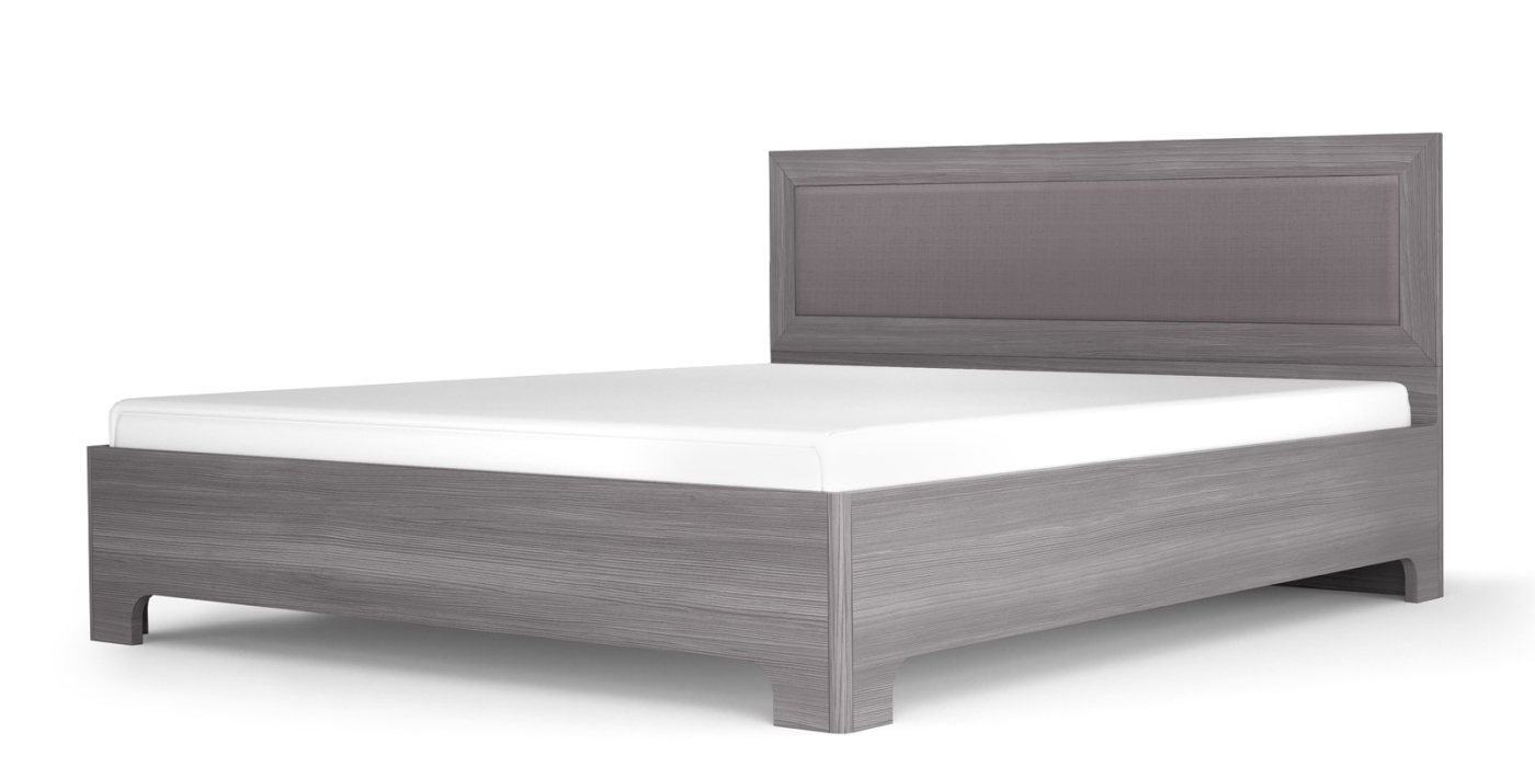 Кровати 90 см, ПАРМА НЕО Cпальня кровать-1 с ортопедическим основанием 900