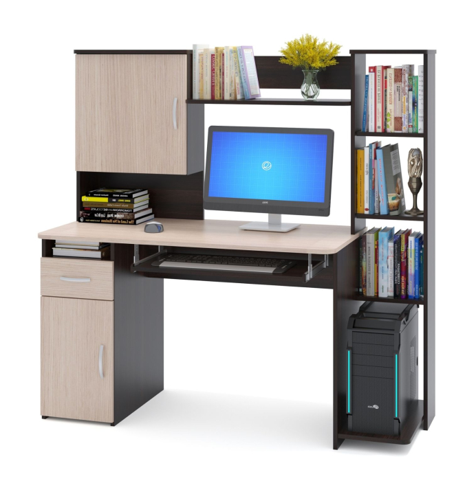 Прямые компьютерные столы, Компьютерный стол КСТ-11.1